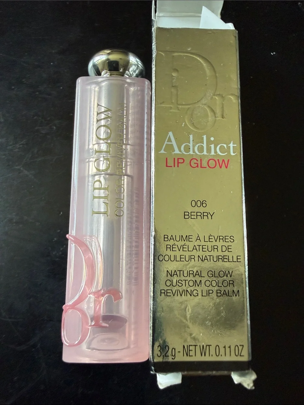 Dior Addict Lip Glow Hydrating Balm — Translucent Pink